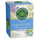 Traditional Medicinals Organic Cup Of Calm Lavender Mint Herbal Tea, 16 tea bags -- 6 per case