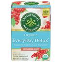 Traditional Medicinals Organic Everyday Detox Herbal Tea, 16 tea bags -- 6 per case