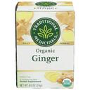 Traditional Medicinals Organic Ginger Herbal Tea, 16 tea bags -- 6 per case