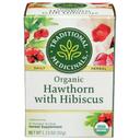Traditional Medicinals Organic Hawthorn with Hibiscus Herbal Tea, 16 tea bags -- 6 per case