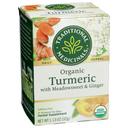 Traditional Medicinals Organic Turmeric with Meadowsweet and Ginger Herbal Tea, 16 tea bags -- 6 per case