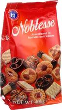 Hans Freitag Noblesse Assortment Cookies and Wafer, 14 Ounce -- 10 per case