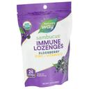 Natures Way Organic Elderberry Sambucus Immune Lozenges, 24 count