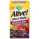 Natures Way Alive Once Daily Womens 50 Plus Ultra Potency Multi Vitamin Tablet - 60 count per pack
