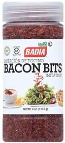 Badia Imitation Bacon Bits, 4 Ounce -- 6 per case