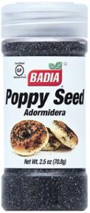 Badia Poppy Seed, 2.5 Ounce -- 8 per case