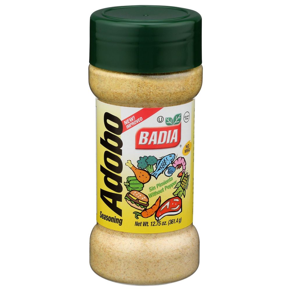 Badia Adobo Without Pepper Seasoning, 12.75 Ounce -- 12 per case