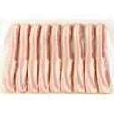 Jones Dairy Farm 9/11 Slices Uncooked Dry Aged Hickory Smoked Bacon, 1.778 Ounce -- 135-165 per case