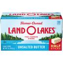 Land O Lakes Unsalted Half Sticks Butter, 1 Pound -- 12 per case