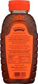 Nature Nate's 100 Percent Pure Raw and Unfiltered Honey, 16 Ounce Bottle -- 6 per case