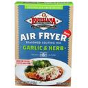 Louisiana Fish Fry Air Fryer Garlic and Herb Seasoned Coating Mix, 5 Ounce -- 6 per case