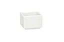 Schonwald Unlimited White Porcelain Square Dish Bowl, 2 Ounce -- 12 per case.
