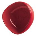 Schonwald Pottery Unique Red Organic Porcelain Bowl, 11 Ounce -- 6 per case.