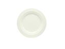 Syracuse China BoneWhite Allure Flat Plate, 12.375 inch -- 6 per case.