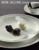 Schonwald Allure Flat Couple Plate -- 6 per case.