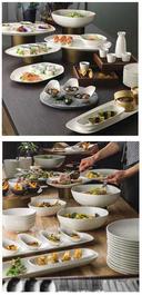 Schonwald Islands Flat Couple Plate -- 6 per case.