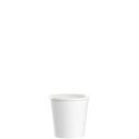 Solo White Single Sided Poly Paper Hot Cup, 4 Ounce -- 1000 per case