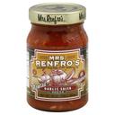 Mrs Renfros Medium Garlic Salsa, 16 Ounce -- 6 per case
