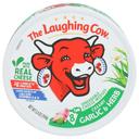 The Laughing Cow Creamy Garlic and Herb Spreadable Cheese Wedge, 5.4 Ounce -- 12 per case