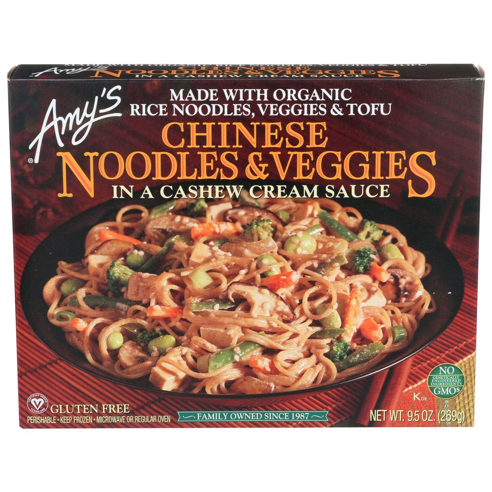 Amys Chinese Noodles and Veggies, 9.5 Ounce -- 12 per case