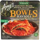 Amys Organic Spinach and Vegan Ricotta Cheeze Ravioli Bowl, 8.4 Ounce -- 12 per case