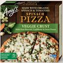 Amys Organic Spinach Veggie Crust Pizza, 12 Ounce -- 8 per case
