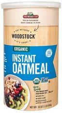 Woodstock 100 Percent Organic Instant Oatmeal Cereal, 16 Ounce -- 12 per case
