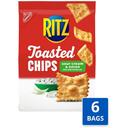 Nabisco Sour Cream and Onion Toasted Chips, 8.1 Ounce -- 6 per case.