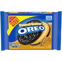 Oreo Peanut Butter Creme Chocolate Sandwich Cookies, 17 Ounce -- 12 per case