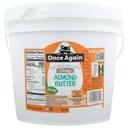 Once Again Unsweetened and Lightly Toasted Salt Free Creamy Almond Butter, 9 Pound