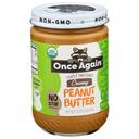 Once Again Organic Lightly Sweetened No Stir Creamy Peanut Butter, 16 Ounce -- 6 per case