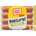 Oscar Mayer Selects Turkey Smoked Franks, 1 Pound -- 12 per case.
