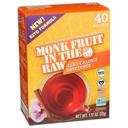 Monk Fruit In The Raw Zero Calorie Sweetener - 40 count per pack -- 8 packs per case