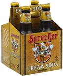 Sprecher Cream Soda, 4 count per pack -- 6 per case