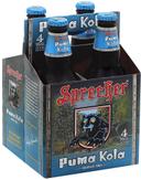 Sprecher Puma Kola Soda, 4 count per pack -- 6 per case