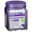 Natrol MelatoninMax Sleep Support Maximum Strength Blueberry Gummies, 50 count