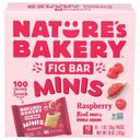 Natures Bakery Minis Raspberry Fig Bar, 10 Ounce -- 6 per case