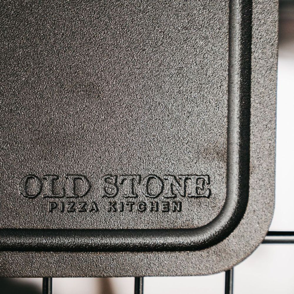 Old Stone Pizza Kitchen Pizza Steel with Moat, 14 x 14 inch