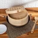 Joyce Chen 2-Tier Bamboo Steamer Basket, 12 inch