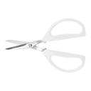 Joyce Chen Original Unlimited Kitchen Scissors with White Handles, 6.3 inch Length