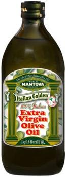 Mantova Italian Golden Extra Virgin Olive Oil, 34 Fluid Ounce -- 6 per case