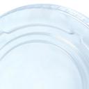 Fabri-Kal Clear No Slot Flat Lid for KC9OF Drink Cup -- 1000 per case