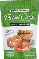 Snack Factory Garlic Parmesan Pretzel Crisp, 7.2 Ounce -- 12 per case