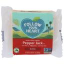 Follow Your Heart Dairy Free Pepper Jack Style Slice, 7 Ounce -- 11 per case