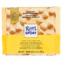 Ritter Sport White Chocolate Bar with Whole Hazelnuts, 3.5 Ounce -- 10 per case