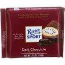 Ritter Sport Dark Chocolate Bar, 3.5 Ounce -- 12 per case