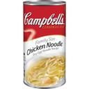 Campbells Family Size Condensed Chicken Noodle Pasta Soup, 22.4 Ounce -- 12 per case.