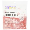 Aura Cacia Patchouli and Sweet Orange Foam Bath, 2.5 Ounce -- 6 per case