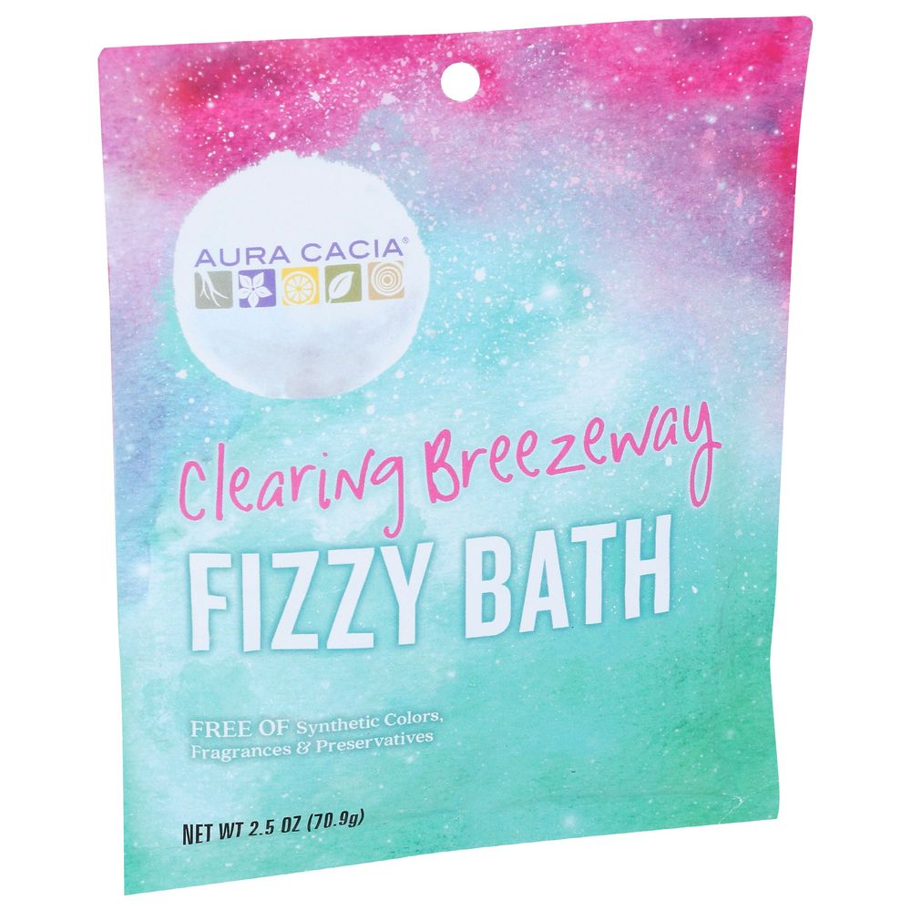 Aura Cacia Clearing Breezeway Fizzy Bath, 2.5 Ounce -- 6 per case