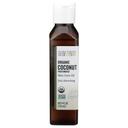 Aura Cacia Organic Coconut Fractionated Skin Care Oil, 4 Fluid Ounce